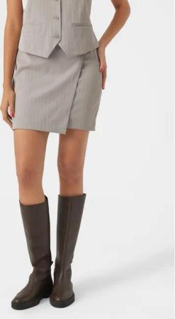 Vero Moda Minirock Wendy 10301457 Grau Slim Fit