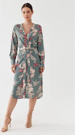 Vero Moda Kleid für den Alltag Easy Laurel 10297341 Grün Regular Fit