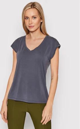 Vero Moda T-Shirt Filli 10247666 Grau Regular Fit
