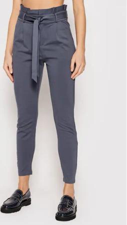 Vero Moda Stoffhose Eva 10205932 Grau Loose Fit