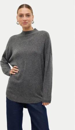 Vero Moda Pullover Plaza 10290784 Grau Loose Fit