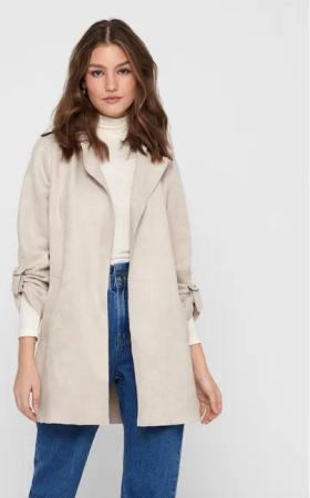 ONLY Übergangsmantel Joline 15179864 Beige Regular Fit