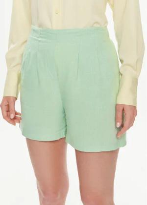 Vero Moda Stoffshorts Jesmilo 10279694 Grün Regular Fit