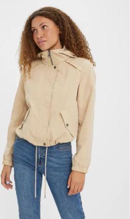 Vero Moda Übergangsjacke Zoa 10278214 Beige Regular Fit