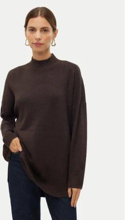 Vero Moda Pullover Plaza 10290784 Braun Loose Fit