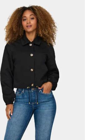 ONLY Übergangsjacke Eja Orchid 15308910 Schwarz Regular Fit