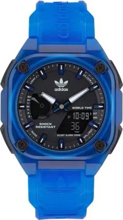 adidas Originals Uhr City Tech One Watch AOST23058 Blau