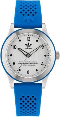 adidas Originals Uhr Code Three Watch AOSY23032 Silberfarben