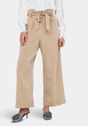 ONLY Stoffhose Marsa 15269628 Beige Flared Fit