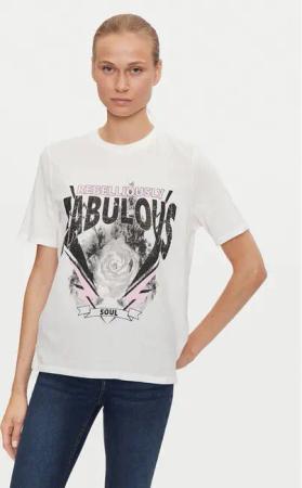 ONLY T-Shirt Lulu 15307345 Weiß Regular Fit