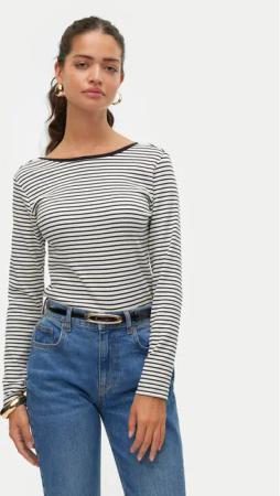 Vero Moda Bluse Chloe 10314406 Weiß Slim Fit