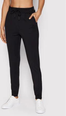 ONLY Stoffhose Poptrash 15115847 Schwarz Regular Fit