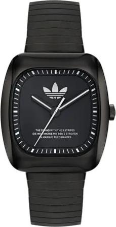 adidas Originals Uhr Retro Wave One AOSY24026 Schwarz
