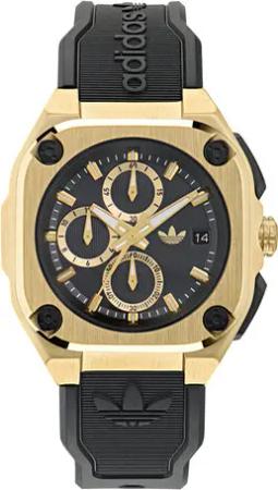 adidas Originals Uhr City Tech Three Chrono AOFH24018 Schwarz