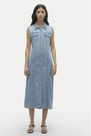 Vero Moda Jeanskleid Zadie 10309673 Blau Regular Fit