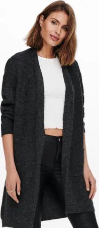 ONLY Strickjacke 15179815 Grau Regular Fit