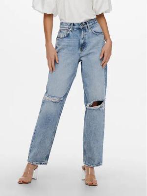 ONLY Jeans Robyn 15250328 Blau Straight Fit