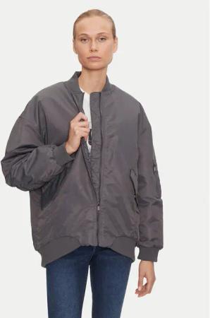 ONLY Bomberjacke Mille 15322732 Grau Oversize
