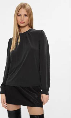 ONLY Bluse 15303795 Schwarz Regular Fit