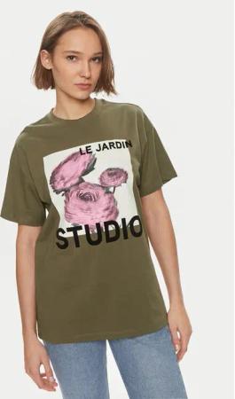 ONLY T-Shirt Pixie 15316702 Grün Regular Fit