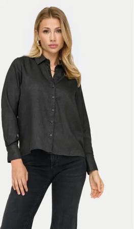 ONLY Hemd Lulu 15320864 Grau Regular Fit