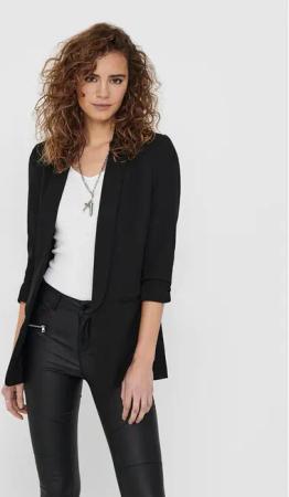 ONLY Sakko Elly 15197451 Schwarz Regular Fit