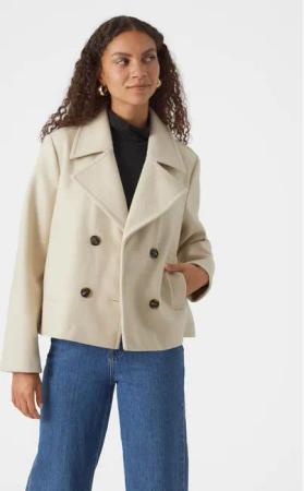 Vero Moda Übergangsjacke Vincemia 10300488 Beige Regular Fit
