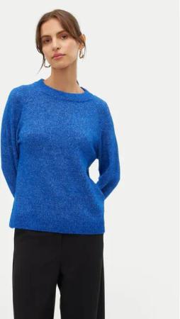 Vero Moda Pullover Filuca 10298674 Blau Regular Fit