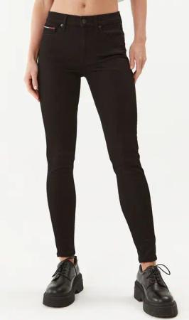 Tommy Jeans Jeans Nora DW0DW09216 Schwarz Skinny Fit
