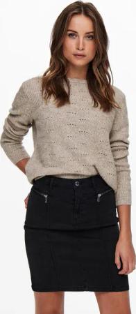 ONLY Pullover 15234745 Beige Regular Fit
