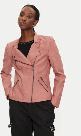 ONLY Jacke aus Kunstleder Ava 15102997 Rosa Regular Fit