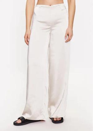 ONLY Stoffhose 15291586 Grau Wide Leg