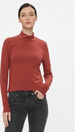 ONLY Rollkragenpullover 15280335 Rot Regular Fit
