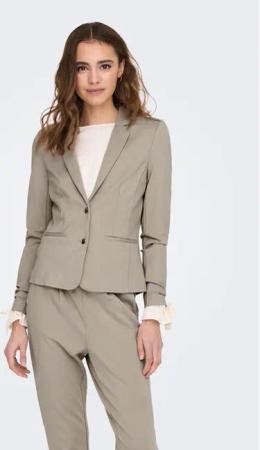 ONLY Sakko 15153144 Grau Regular Fit