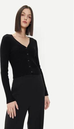 Vero Moda Strickjacke Glory 10300305 Schwarz Slim Fit