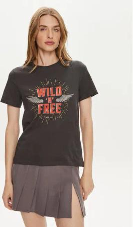 ONLY T-Shirt Henny 15327666 Schwarz Regular Fit