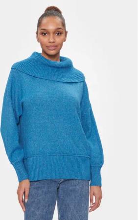 ONLY Pullover 15306541 Blau Relaxed Fit