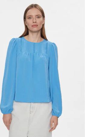 Vero Moda Bluse 10302546 Blau Regular Fit
