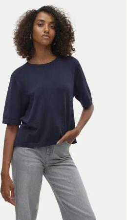 Vero Moda Pullover Silje 10320460 Dunkelblau Oversize