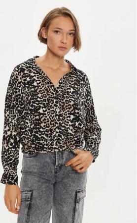 ONLY Hemd Mezzy 15345191 Schwarz Regular Fit