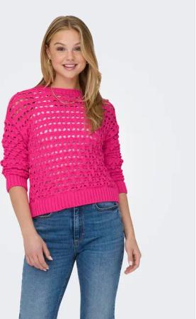 ONLY Pullover Linda 15311772 Rosa Regular Fit