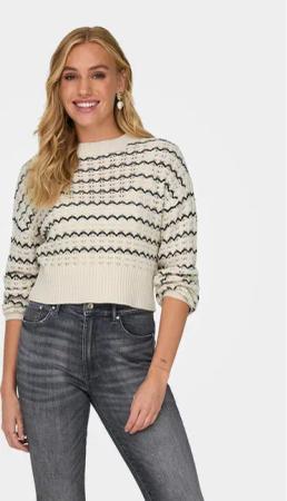 ONLY Pullover Asa 15310527 Beige Regular Fit
