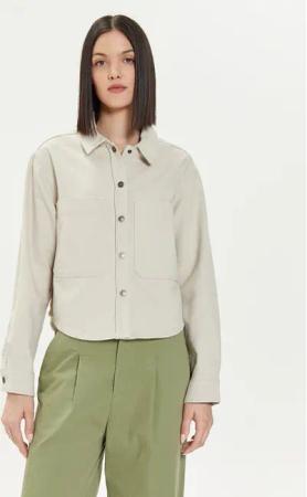 ONLY Hemd Drew 15308207 Beige Regular Fit