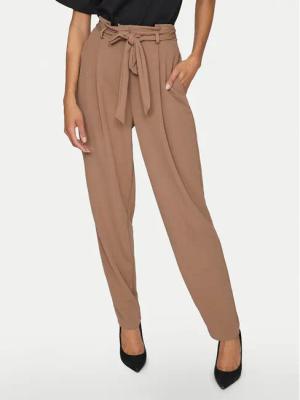 Vila Stoffhose Clava 14100197 Braun Straight Fit