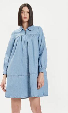 ONLY Jeanskleid Madden 15248963 Blau Loose Fit