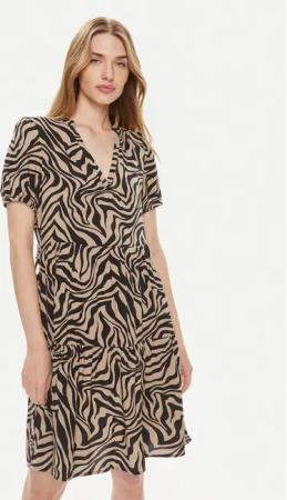 ONLY Sommerkleid Nova 15222215 Schwarz Regular Fit