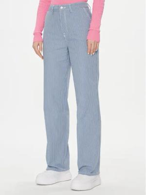 ONLY Stoffhose Merle 15312896 Grau Wide Leg