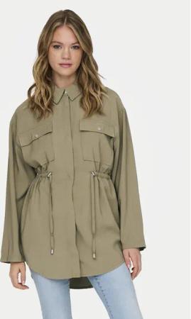 ONLY Übergangsjacke Nadine 15308614 Khakifarben Regular Fit