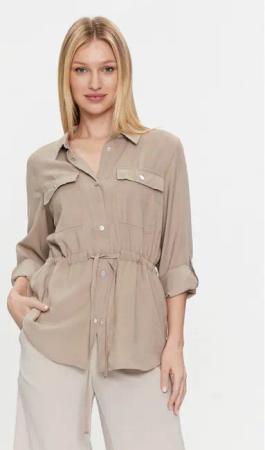 ONLY Hemd Aris 15310852 Beige Regular Fit