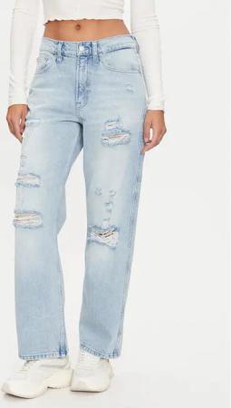 Tommy Jeans Jeans Betsy DW0DW19618 Blau Straight Fit